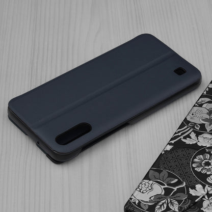 Husa de protectie Techsuit eFold Series compatibila cu Samsung Galaxy A05s, acoperire spate, albastru