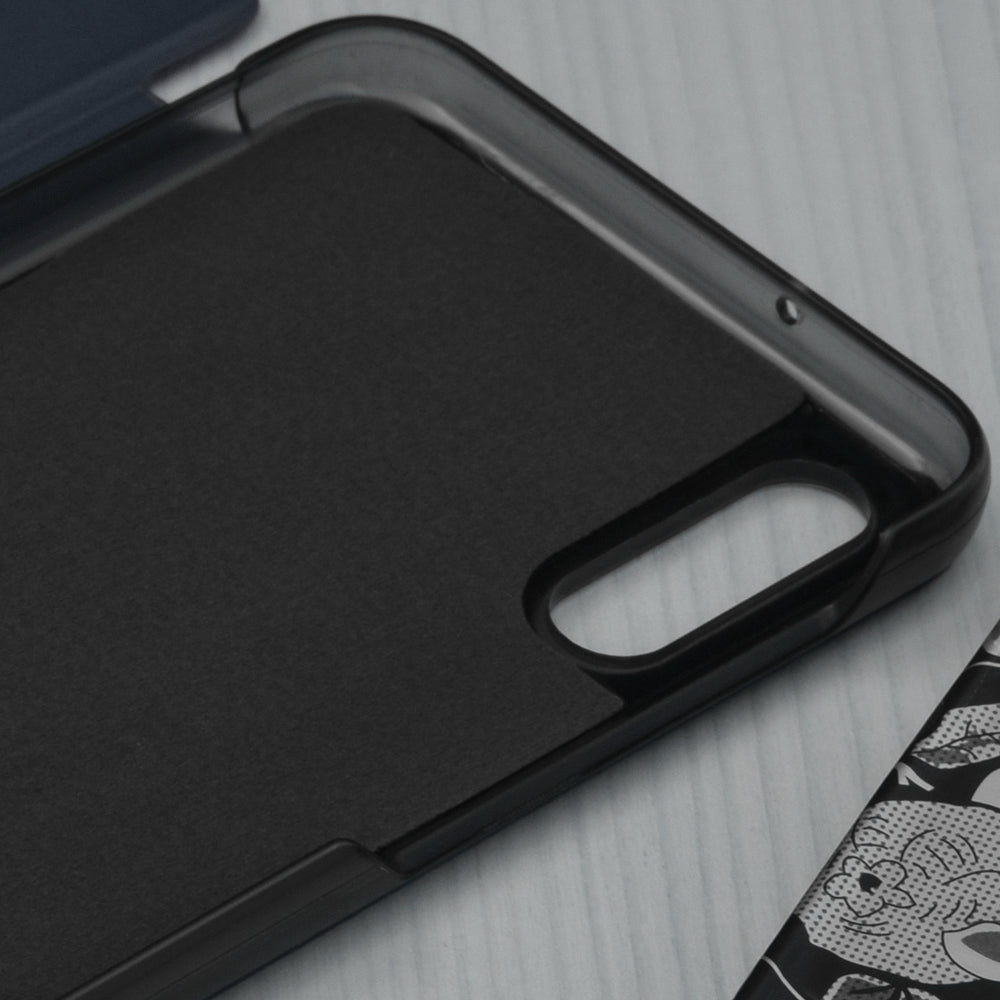 Husa de protectie Techsuit eFold Series compatibila cu Samsung Galaxy A05s, acoperire spate, albastru