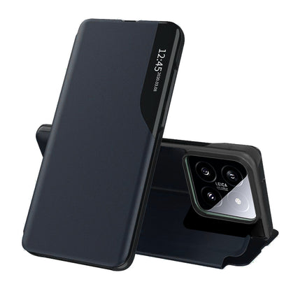Husa de protectie Techsuit eFold Series compatibila cu Xiaomi 14, acoperire spate, albastru