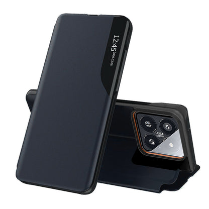 Husa de protectie Techsuit eFold Series compatibila cu Xiaomi 14 Pro, acoperire spate, albastru