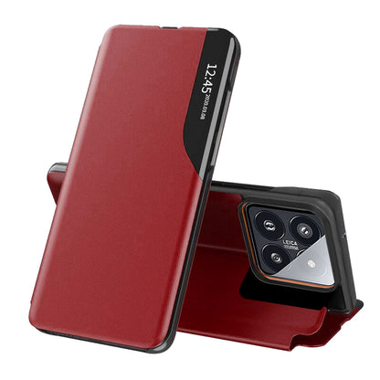 Husa de protectie Techsuit eFold Series compatibila cu Xiaomi 14 Pro, acoperire spate, rosu