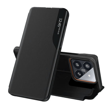 Husa de protectie Techsuit eFold Series compatibila cu Xiaomi 14 Pro, acoperire spate, negru