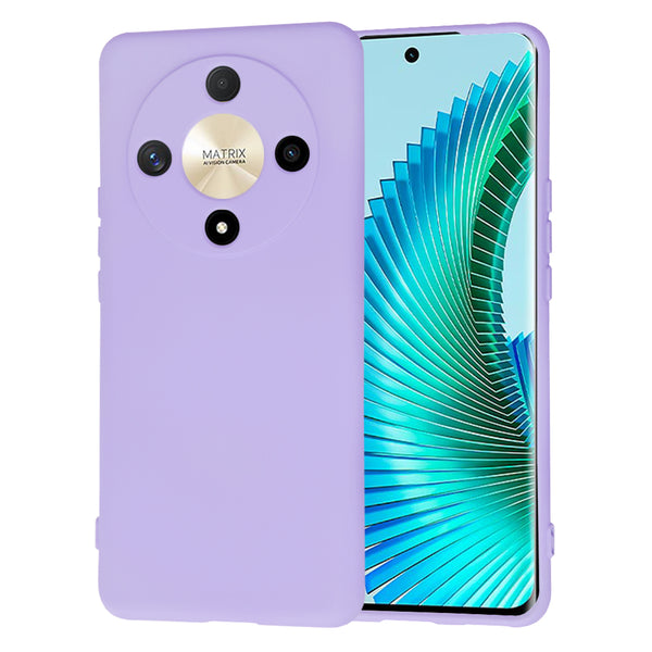 Husa de protectie Techsuit SoftFlex compatibila cu Honor Magic6 Lite, acoperire spate, violet