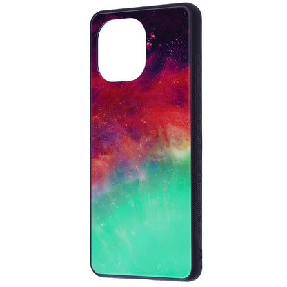 Husa de protectie Techsuit Glaze Series compatibila cu Xiaomi Mi 11, acoperire spate, Fiery Ocean