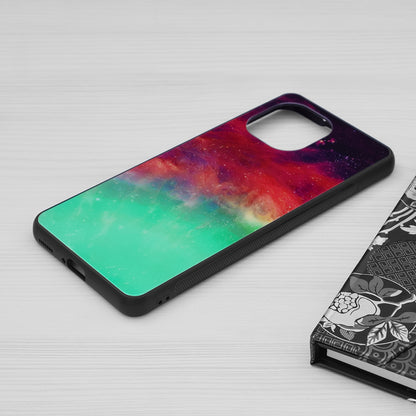 Husa de protectie Techsuit Glaze Series compatibila cu Xiaomi Mi 11, acoperire spate, Fiery Ocean