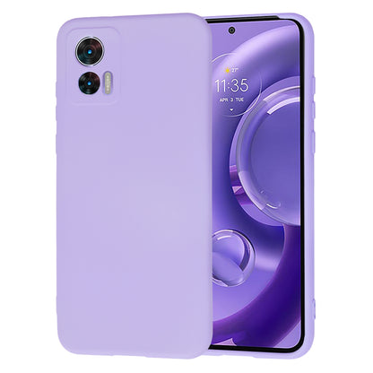 Husa de protectie Techsuit SoftFlex compatibila cu Motorola Edge 30 Neo, acoperire spate, violet