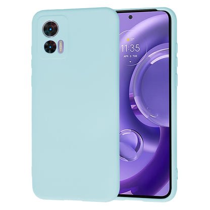 Husa de protectie Techsuit SoftFlex compatibila cu Motorola Edge 30 Neo, acoperire spate, albastru deschis