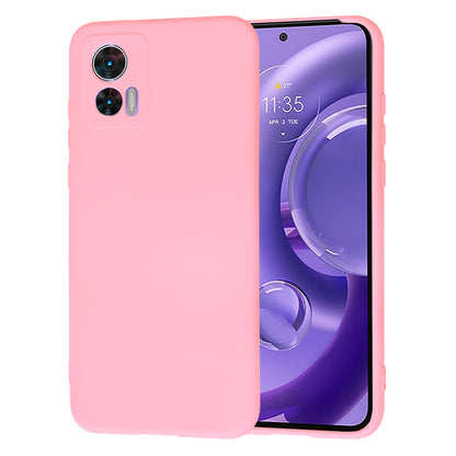 Husa de protectie Techsuit SoftFlex compatibila cu Motorola Edge 30 Neo, acoperire spate, roz deschis