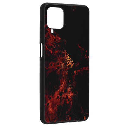 Husa de protectie Techsuit Glaze Series compatibila cu Samsung Galaxy A05s, acoperire spate, Red Nebula