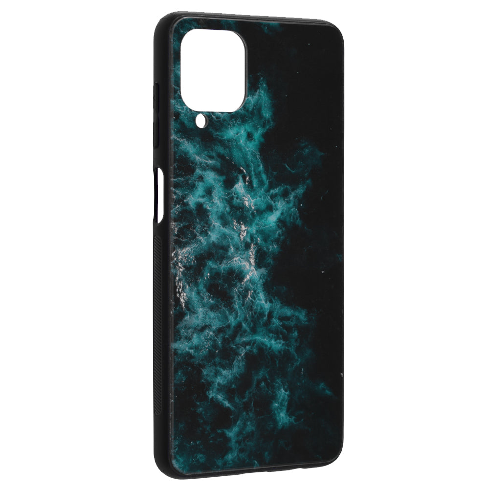Husa de protectie Techsuit Glaze Series compatibila cu Samsung Galaxy A05s, acoperire spate, Blue Nebula