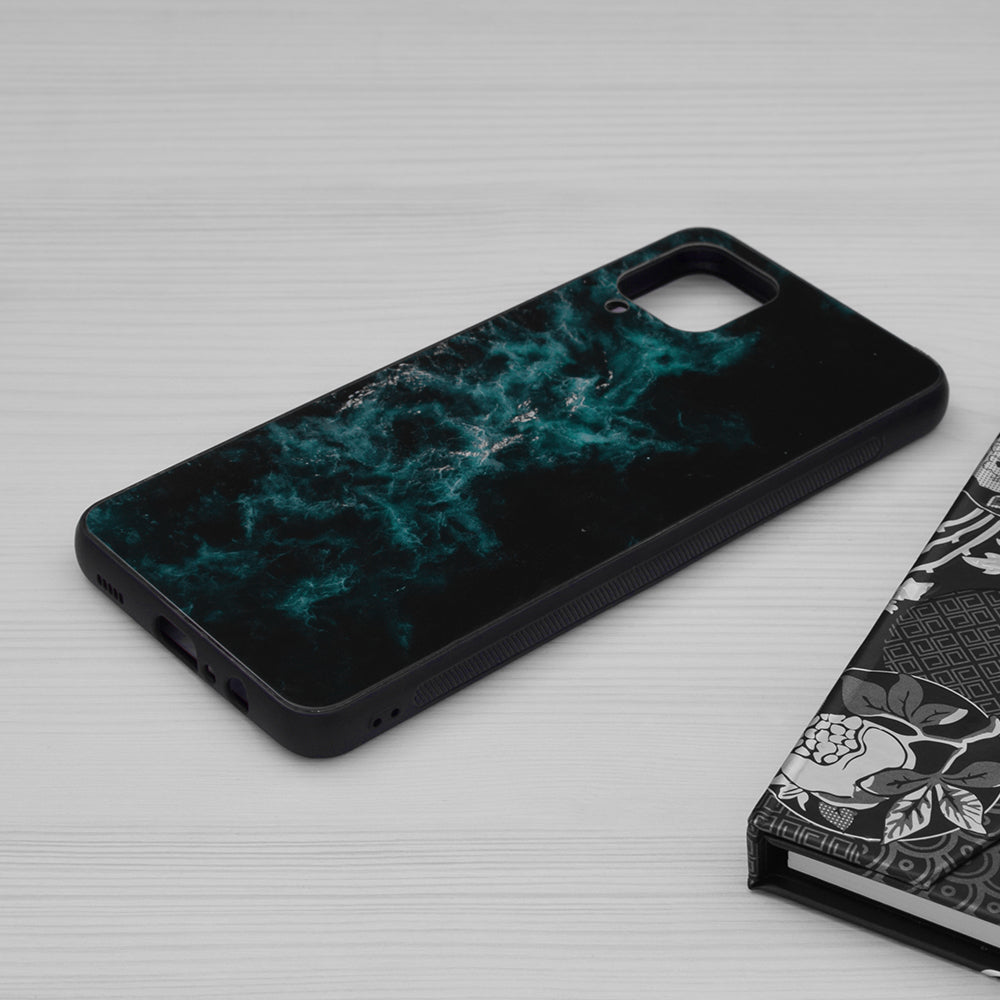 Husa de protectie Techsuit Glaze Series compatibila cu Samsung Galaxy A05s, acoperire spate, Blue Nebula