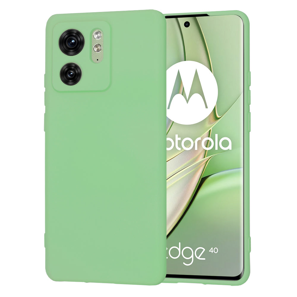 Husa de protectie Techsuit SoftFlex compatibila cu Motorola Edge 40, acoperire spate, verde menta