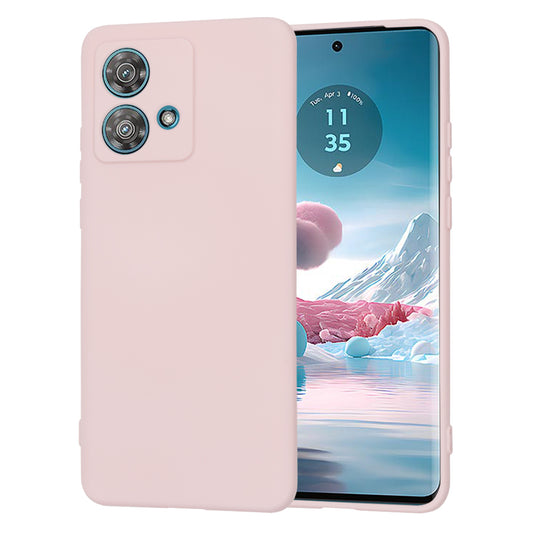 Husa de protectie Techsuit SoftFlex compatibila cu Motorola Edge 40 Neo, acoperire spate, roz pudra