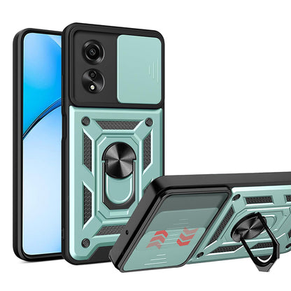Husa de protectie Techsuit CamShield Series compatibila cu Oppo A60, acoperire spate, verde