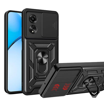 Husa de protectie Techsuit CamShield Series compatibila cu Oppo A60, acoperire spate, negru