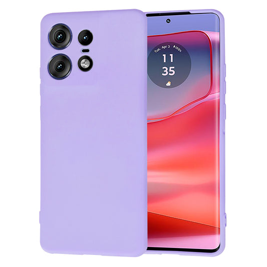 Husa de protectie Techsuit SoftFlex compatibila cu Motorola Edge 50 Pro, acoperire spate, violet