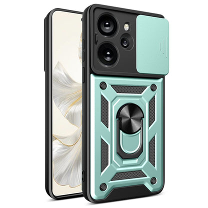 Husa de protectie Techsuit CamShield Series compatibila cu Honor 100 Pro, acoperire spate, verde