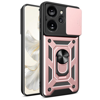 Husa de protectie Techsuit CamShield Series compatibila cu Honor 100 Pro, acoperire spate, rose gold