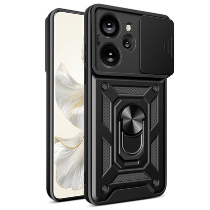 Husa de protectie Techsuit CamShield Series compatibila cu Honor 100 Pro, acoperire spate, negru
