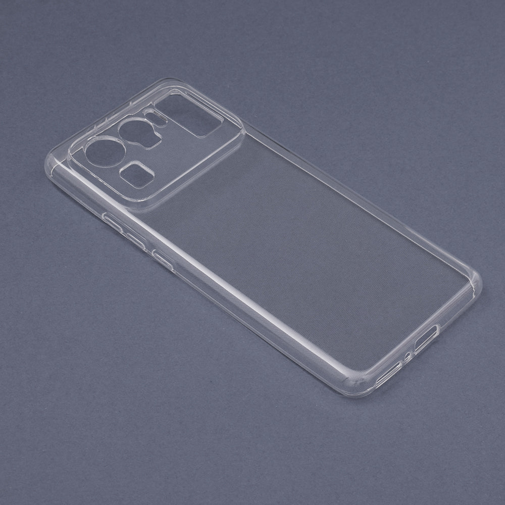 Husa de protectie Techsuit Clear Silicone compatibila cu Xiaomi 14 Pro, acoperire spate, transparent