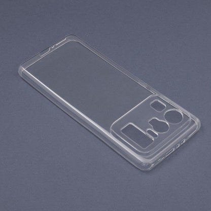 Husa de protectie Techsuit Clear Silicone compatibila cu Xiaomi 14 Pro, acoperire spate, transparent