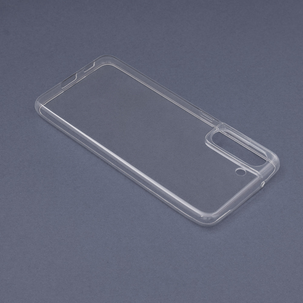 Husa de protectie Techsuit Clear Silicone compatibila cu Samsung Galaxy S20 Ultra 5G, acoperire spate, transparent
