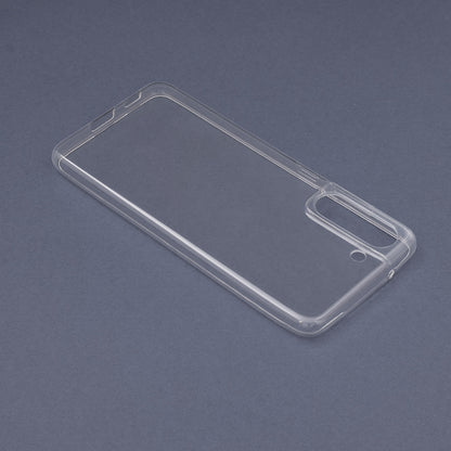 Husa de protectie Techsuit Clear Silicone compatibila cu Samsung Galaxy S20 Ultra 5G, acoperire spate, transparent