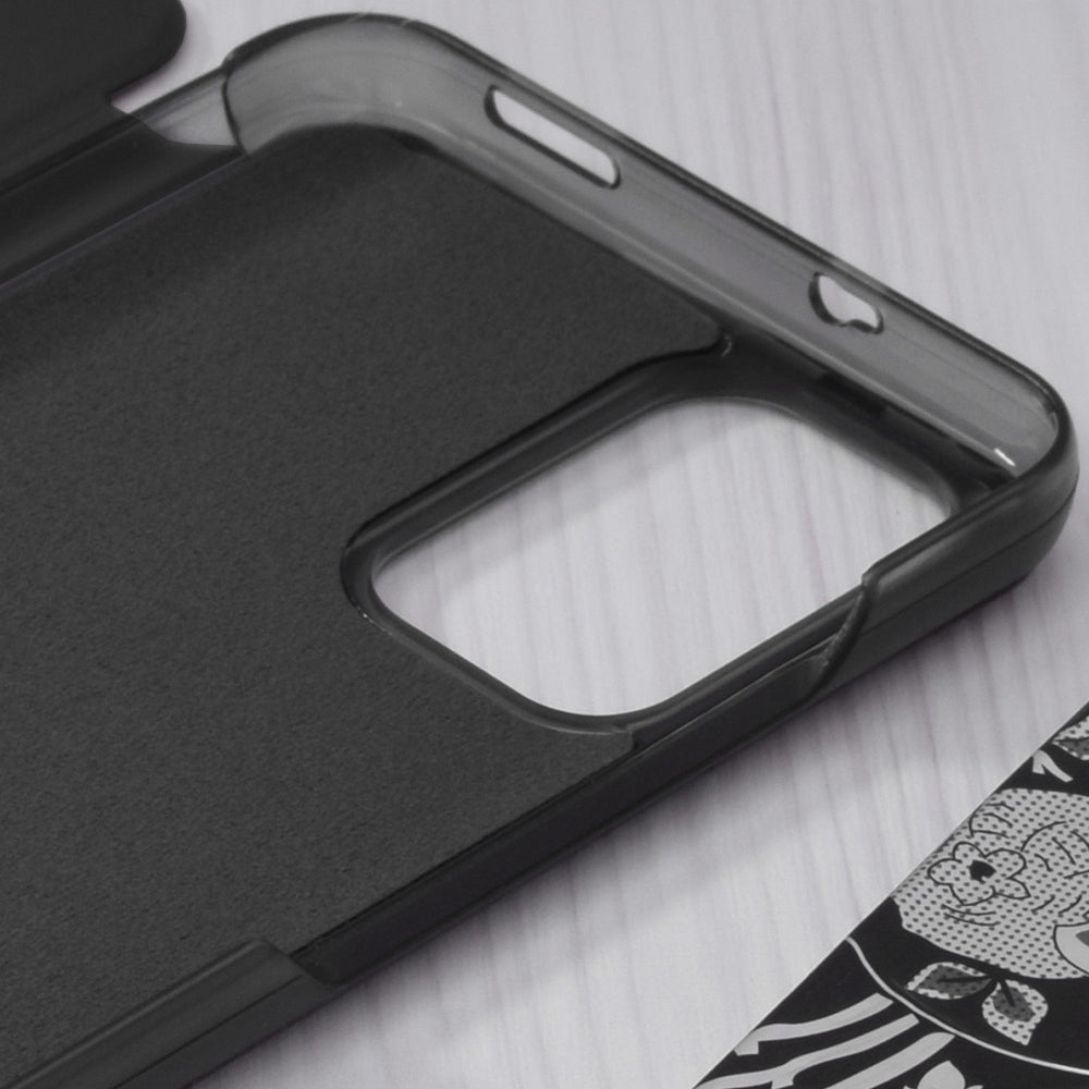 Husa de protectie Techsuit eFold Series compatibila cu Xiaomi Redmi Note 11S, acoperire spate, negru