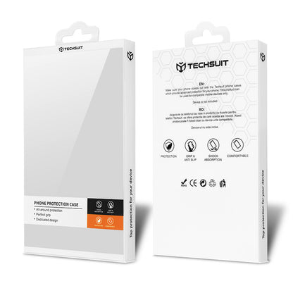 Husa de protectie Techsuit Carbonite FiberShell compatibila cu Apple iPhone 15 Pro , acoperire spate, verde