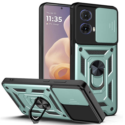 Husa de protectie Techsuit CamShield Series compatibila cu Motorola Moto G85, acoperire spate, verde
