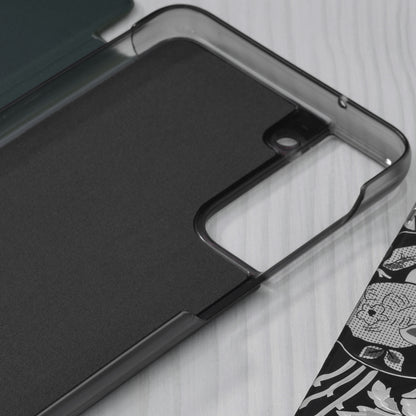 Husa de protectie Techsuit eFold Series compatibila cu Samsung Galaxy S21 FE, acoperire spate, verde inchis