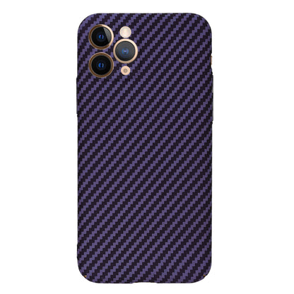 Husa de protectie Techsuit Carbonite FiberShell compatibila cu Apple iPhone 11 Pro , acoperire spate, mov