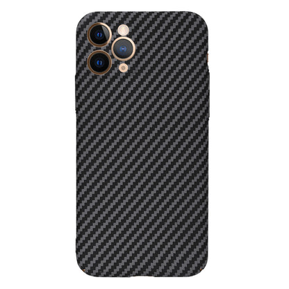 Husa de protectie Techsuit Carbonite FiberShell compatibila cu Apple iPhone 11 Pro , acoperire spate, negru