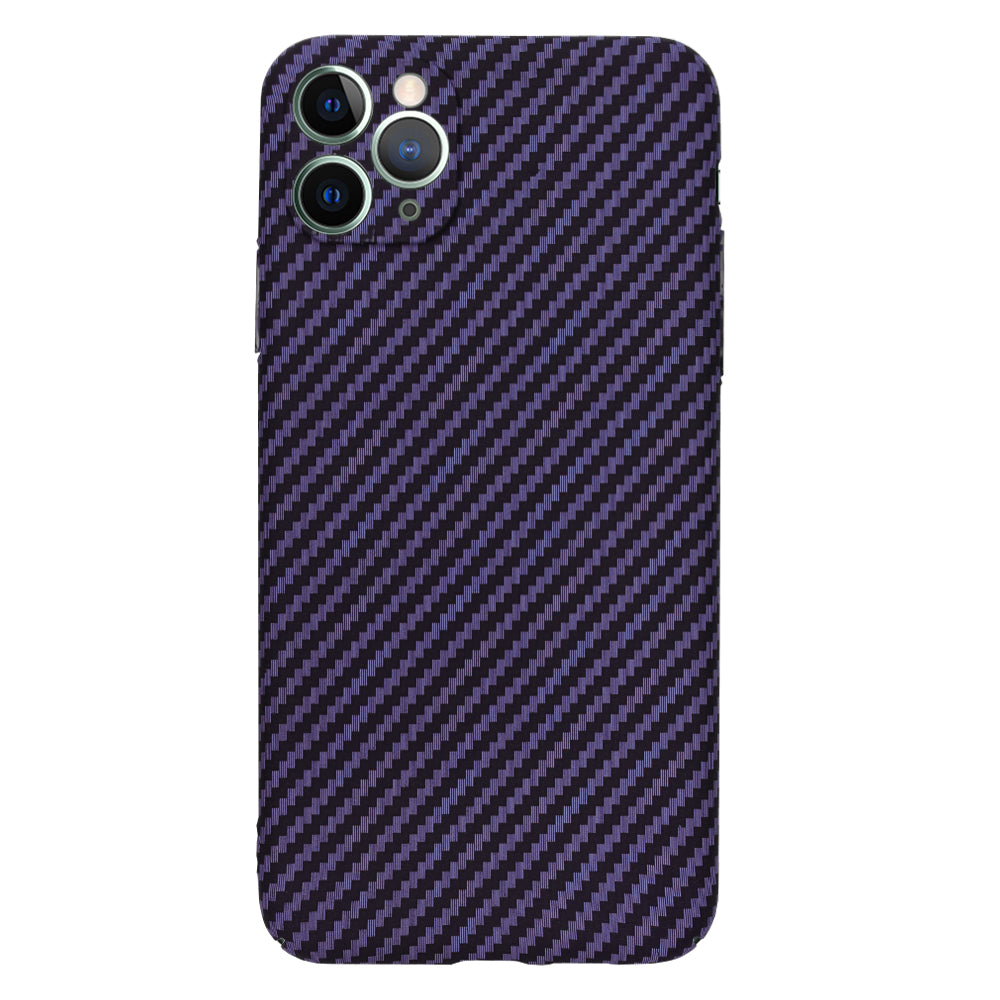 Husa de protectie Techsuit Carbonite FiberShell compatibila cu Apple iPhone 11 Pro Max , acoperire spate, mov