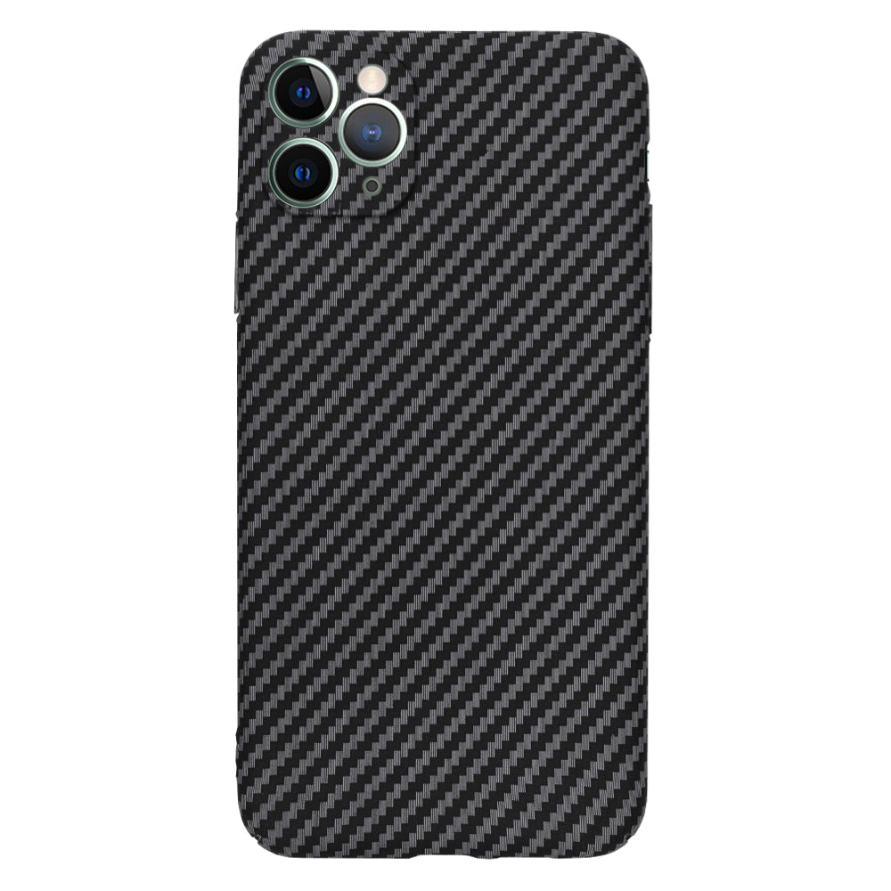 Husa de protectie Techsuit Carbonite FiberShell compatibila cu Apple iPhone 11 Pro Max , acoperire spate, negru