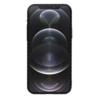 Husa de protectie Techsuit Carbonite FiberShell compatibila cu Apple iPhone 12 Pro , acoperire spate, mov