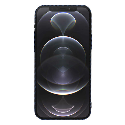 Husa de protectie Techsuit Carbonite FiberShell compatibila cu Apple iPhone 12 Pro , acoperire spate, albastru deschis