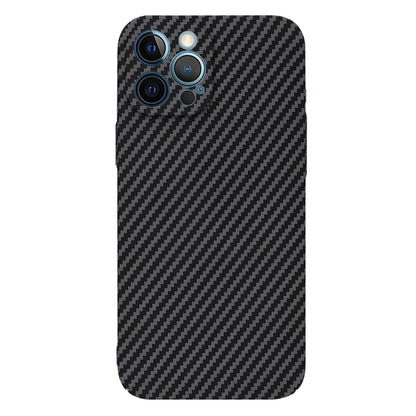 Husa de protectie Techsuit Carbonite FiberShell compatibila cu Apple iPhone 12 Pro Max , acoperire spate, negru