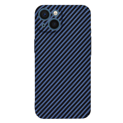 Husa de protectie Techsuit Carbonite FiberShell compatibila cu Apple iPhone 13 , acoperire spate, albastru deschis