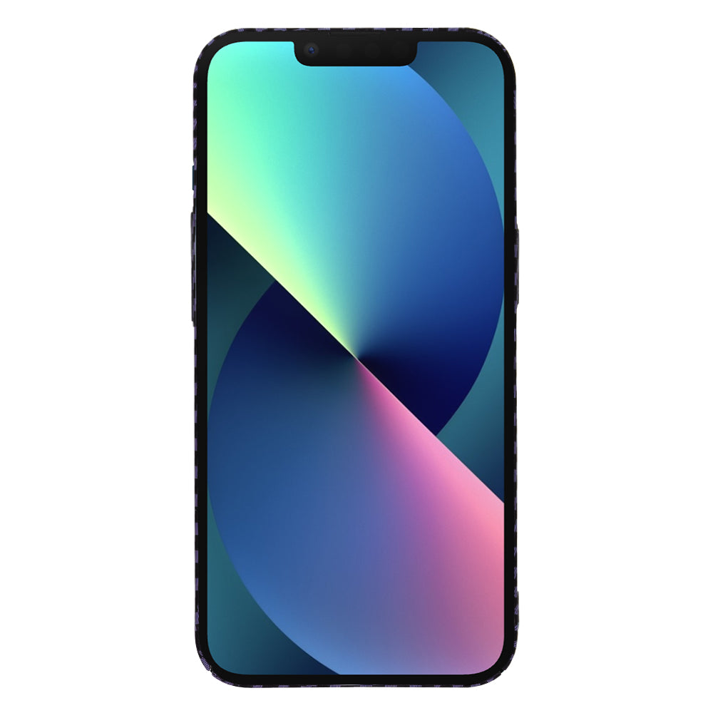 Husa de protectie Techsuit Carbonite FiberShell compatibila cu Apple iPhone 13 , acoperire spate, mov