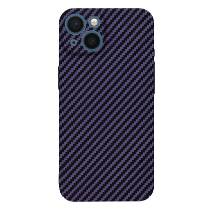 Husa de protectie Techsuit Carbonite FiberShell compatibila cu Apple iPhone 13 , acoperire spate, mov