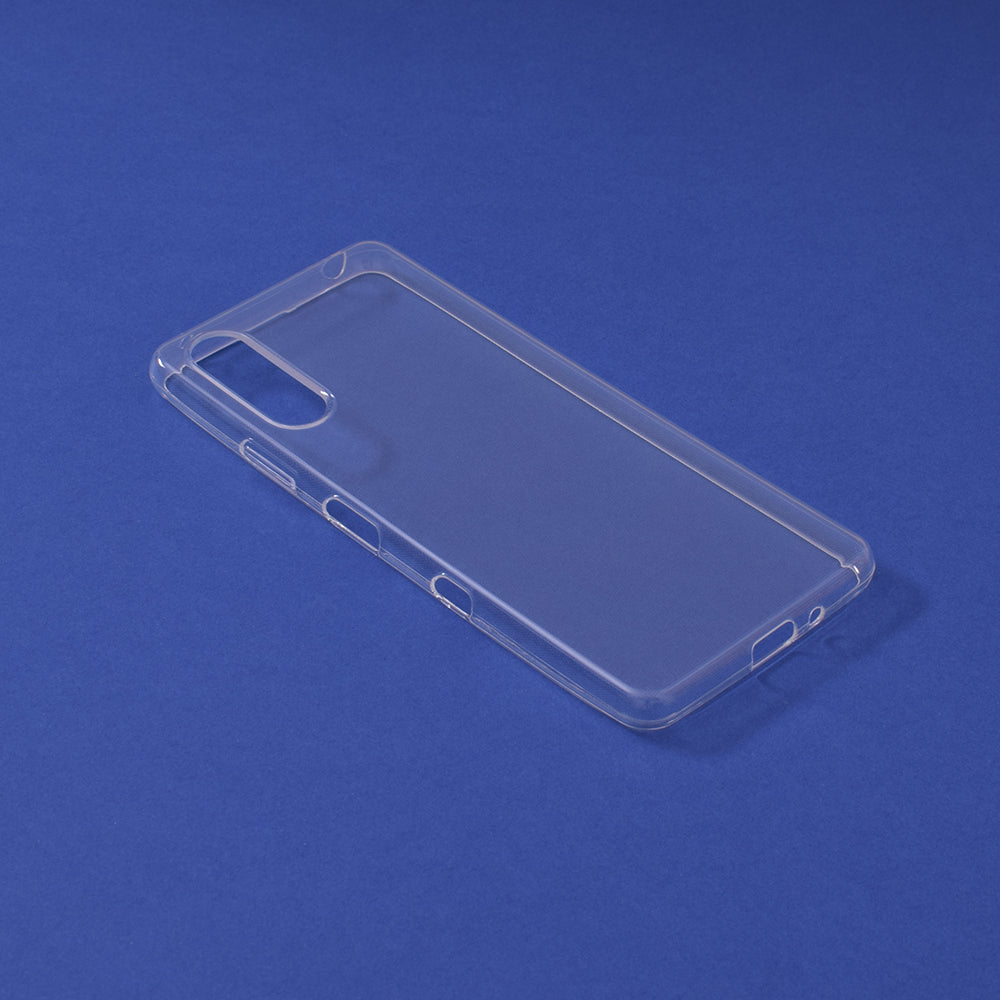 Husa de protectie Techsuit Clear Silicone compatibila cu Sony Xperia 1 IV, acoperire spate, transparent
