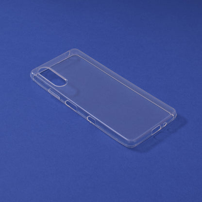 Husa de protectie Techsuit Clear Silicone compatibila cu Sony Xperia 1 IV, acoperire spate, transparent