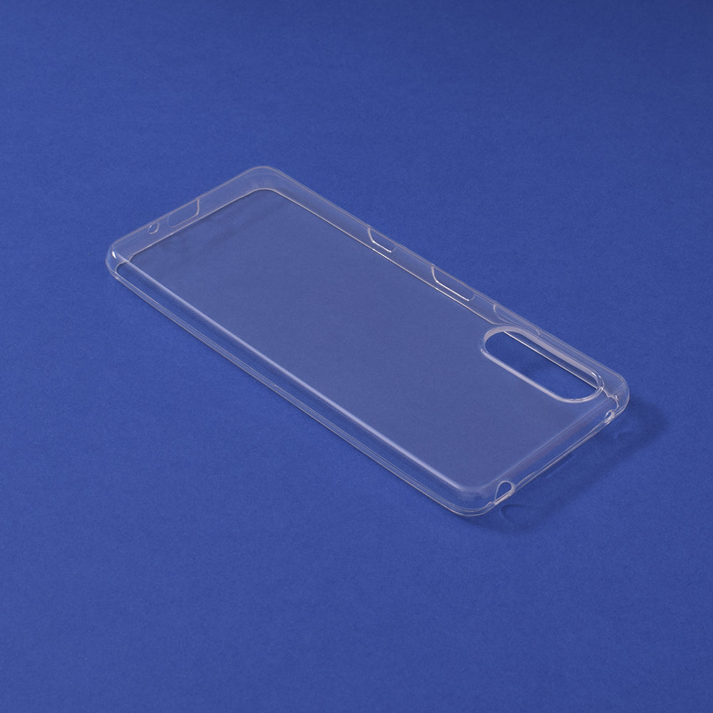 Husa de protectie Techsuit Clear Silicone compatibila cu Sony Xperia 1 IV, acoperire spate, transparent