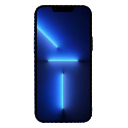 Husa de protectie Techsuit Carbonite FiberShell compatibila cu Apple iPhone 13 Pro Max , acoperire spate, albastru deschis