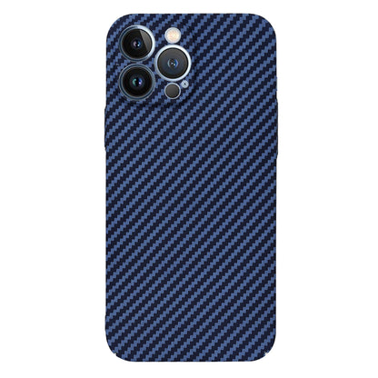 Husa de protectie Techsuit Carbonite FiberShell compatibila cu Apple iPhone 13 Pro Max , acoperire spate, albastru deschis