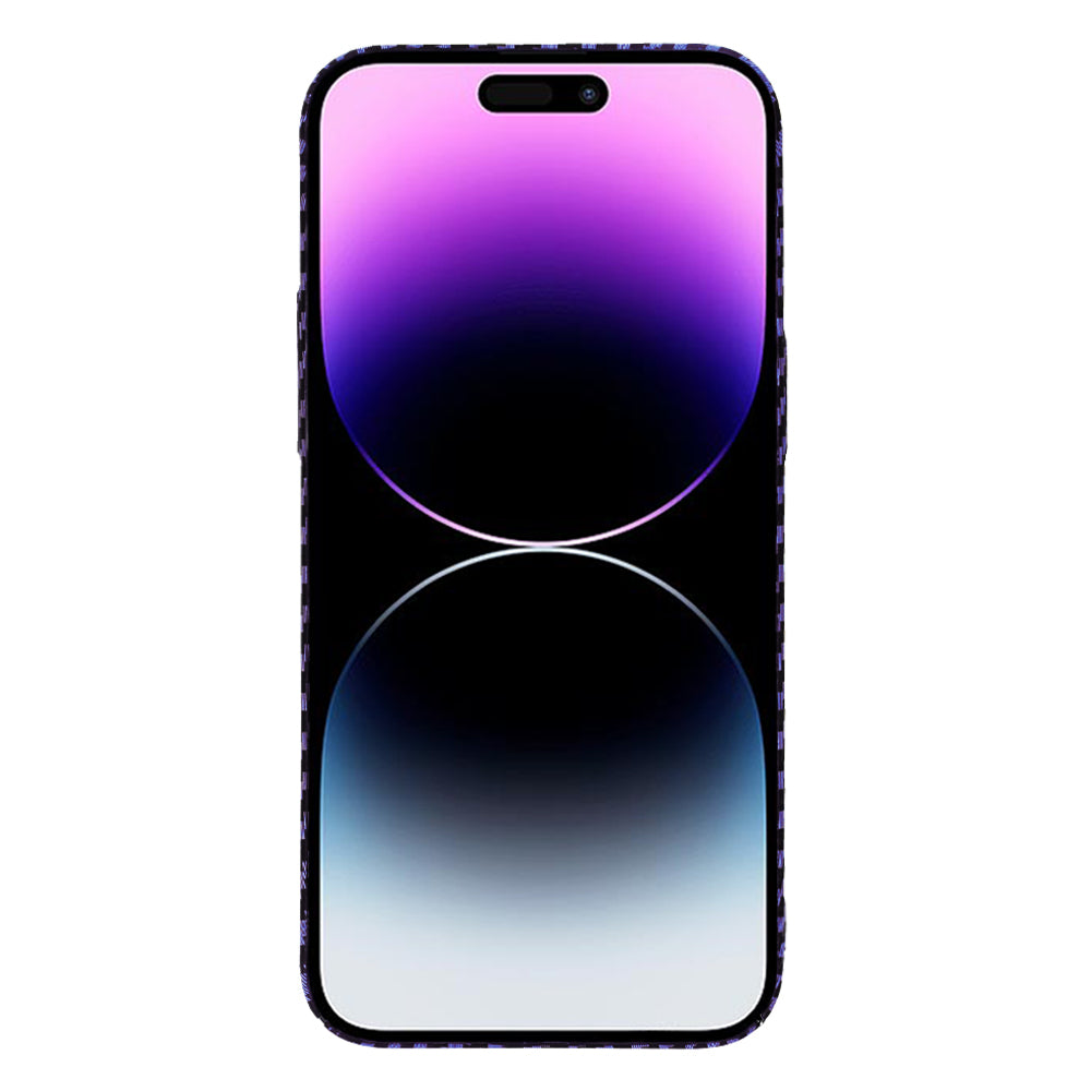 Husa de protectie Techsuit Carbonite FiberShell compatibila cu Apple iPhone 14 Pro Max , acoperire spate, mov
