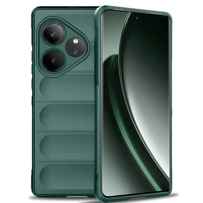 Husa de protectie Techsuit Magic Shield compatibila cu Realme GT 6, acoperire spate, verde