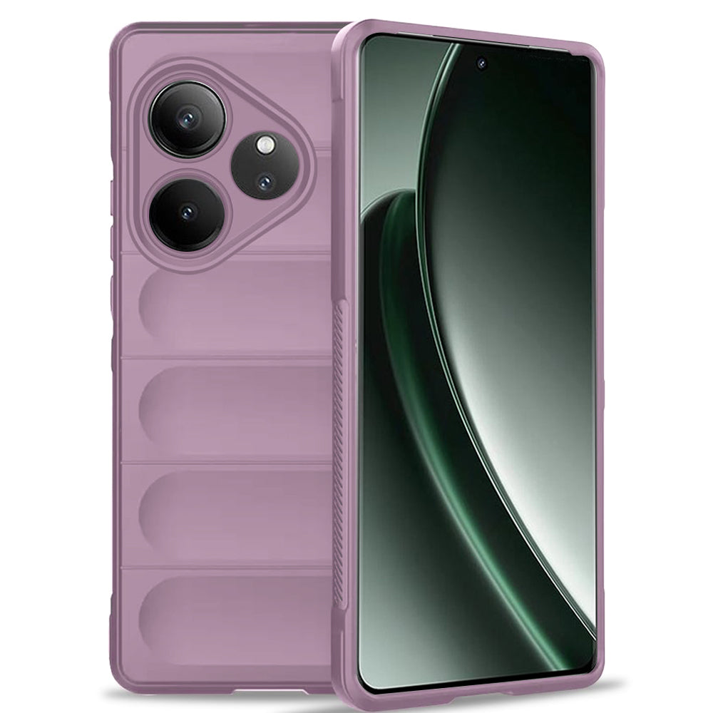 Husa de protectie Techsuit Magic Shield compatibila cu Realme GT 6, acoperire spate, mov