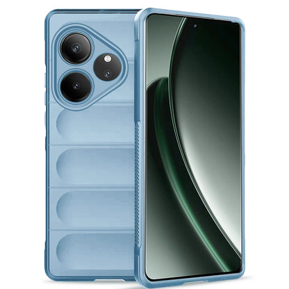 Husa de protectie Techsuit Magic Shield compatibila cu Realme GT 6T, acoperire spate, albastru inchis